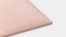 Respaldo Placa 60x20 cm – Tapizada en Lino Rosa