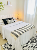 Respaldo Placa Lui 60x20 cm – Tapizada en Lino Blanco