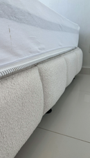 Kit Placa para base bouclé natural