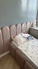 Placas Decorativas en Tela Gamuza -  120x20 cm